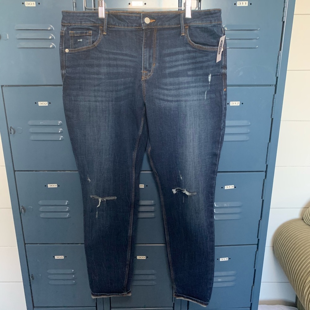 Distressed Rockstar jeans